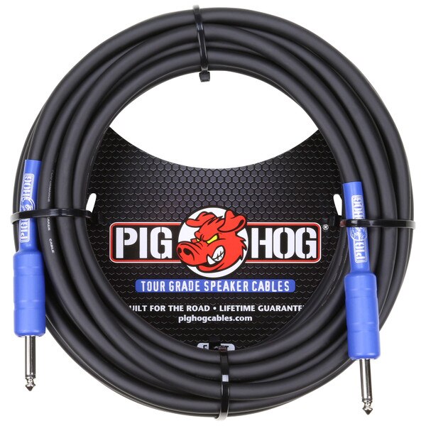 Main product image for Pig Hog PHSC50 50 ft. Speaker Cable 14 AWG 1/4" to 1/4"256-036